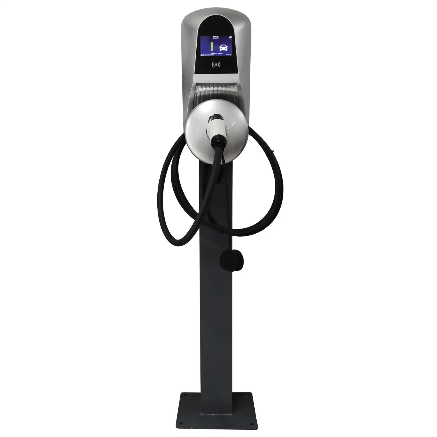 Fabrication d'alimentation directes de l'écran LED rechargeable 7/11/22kw chargeur EV