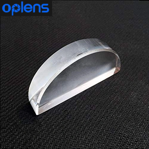 2024 Free Sample/Inquiry for Drawings K9 Physics Optical Prisms Primary Students Experimental Apparatus Double Convex Cylindrical Half Cylinder Lens