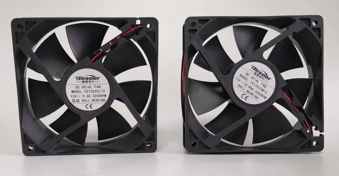 120X120X25mm DC Brushless Motor Fan Cooling The Inverters and Actuating Motor