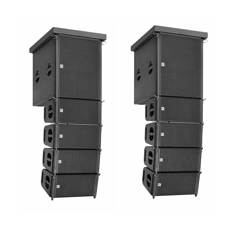 8-Zoll-Line-Array-Lautsprecher + Audiosystem + Line-Array-Cvr + Professional Audio