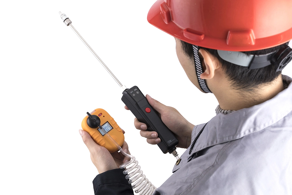 Water-Proof Handheld Single Gas Monitor for Toxic Gases with Rechargeable Lithium Battery