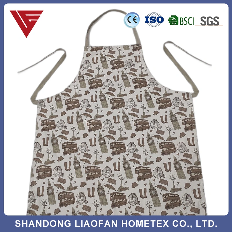 2022 Custom Design Kitchen Apron and Gloves Kitchen Apron Set for Adults