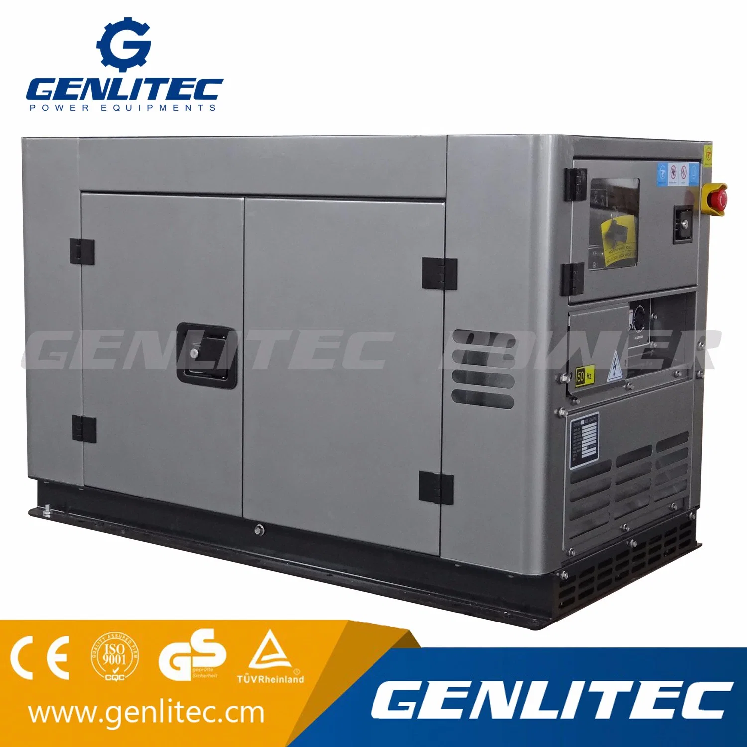 AC 10 kVA Trifásico Generador Diesel Casa portátil de la energía de espera (DE12000T3).
