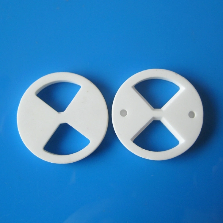 Abrasion-Resistant High Purity Polished Alumina Ceramic Valve Disc