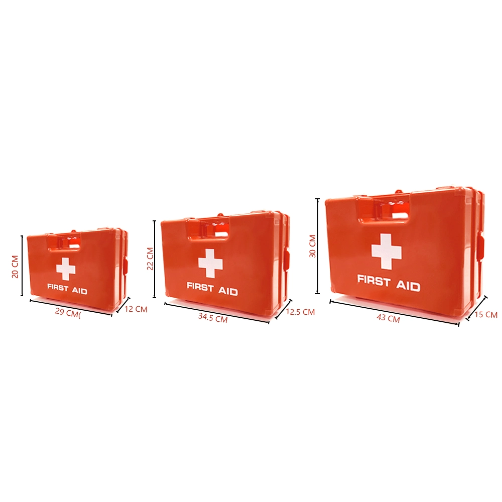 En la pared hogar Kit de primeros auxilios medicina caja ABS Caja con First-Aid Dispositivos para la casa Lugar de trabajo al aire libre