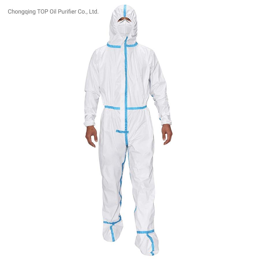 Ce-Zertifizierte Einweg-Medizinischen Kittel Anti-Virus Krankenhaus Uniform