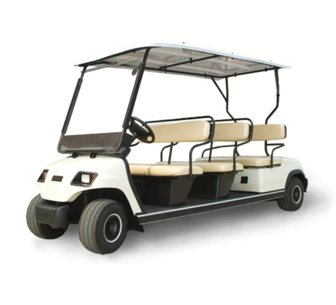 CE Approved Antique Electric Golf Cart 8 Seats Electric Sightseeing Car