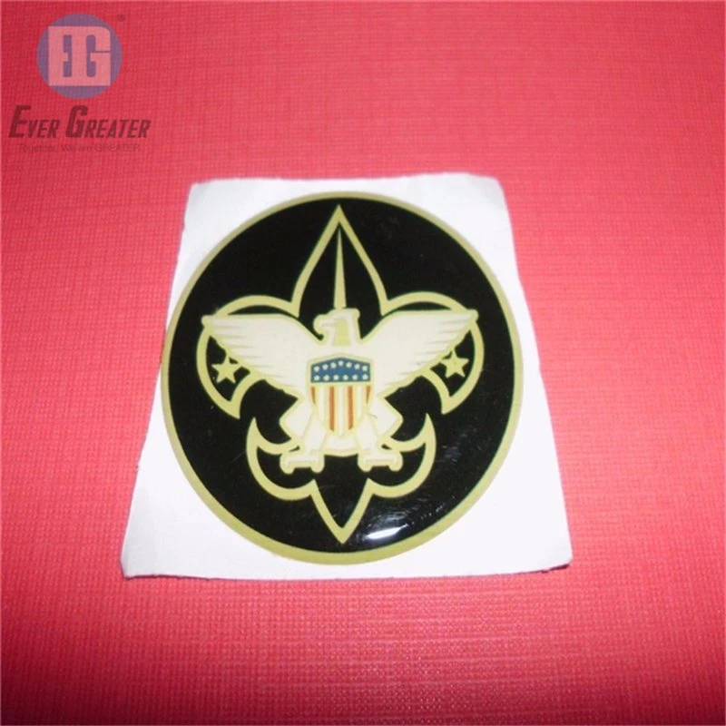 Customized Dome Epoxy Sticker with Logo and Type