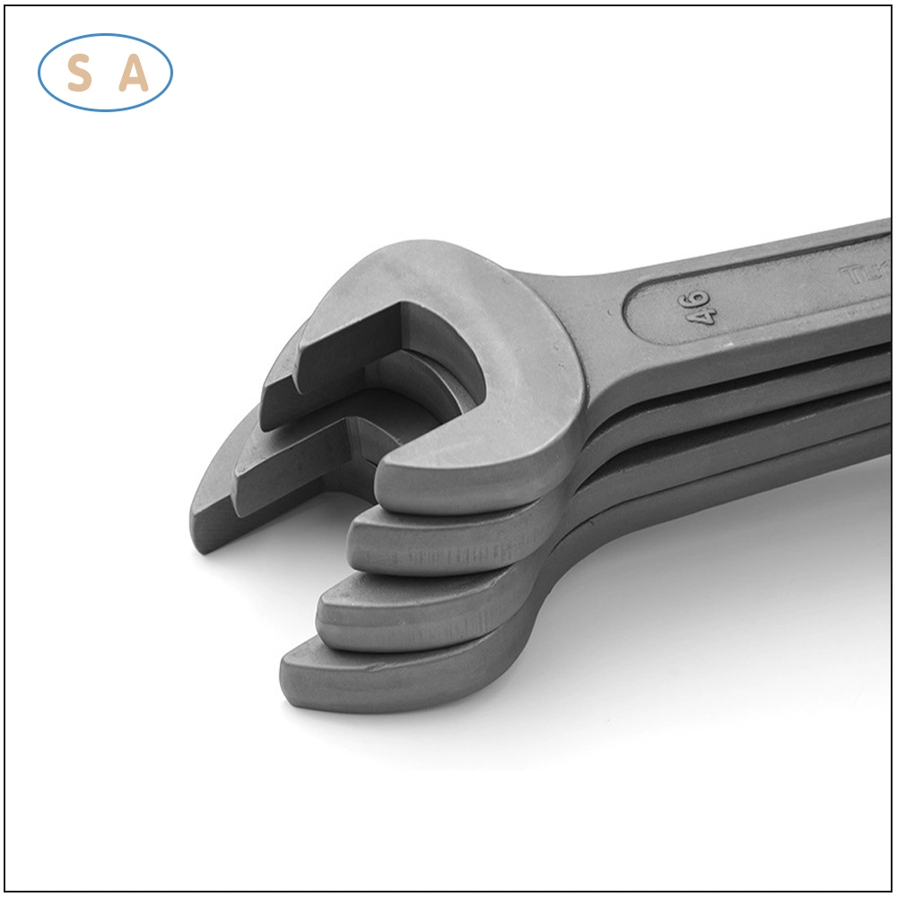 Carbon Steel Stamped Ratchet Combination Spanner Adjustable Spanner Forged Impact Wrench