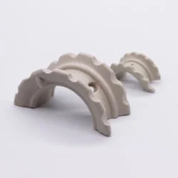 50mm Ceramic Super Intalox Saddle Ring for Tower Packing