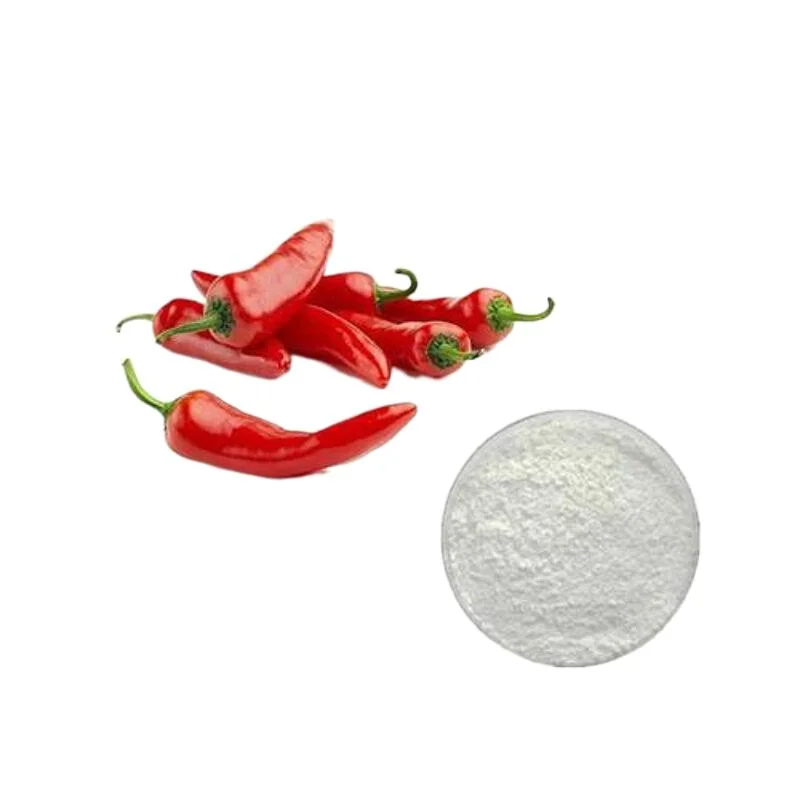 La capsaicina natural puro polvo/polvo de la capsaicina el 98%/Dihydrocapsaicin sintético / La capsaicina