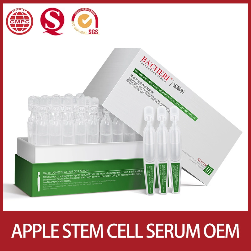 Essência de soro de Apple stem Cell para cuidados da pele de branqueamento