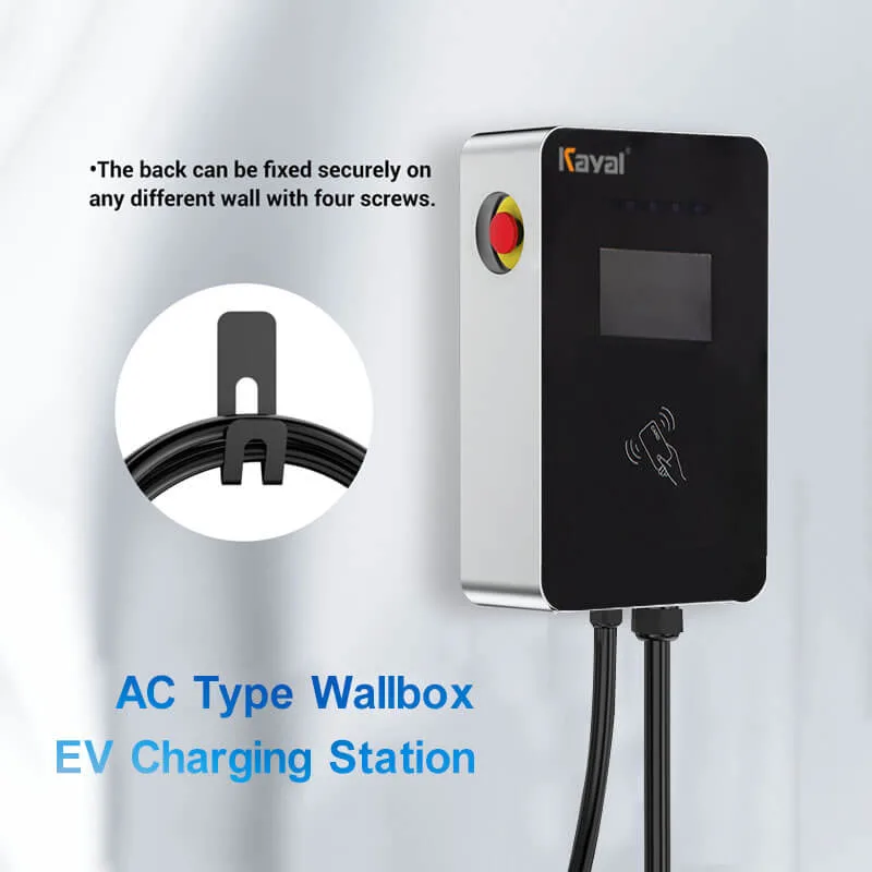 Electric Car Power Supply Home AC 7kw Charging Station