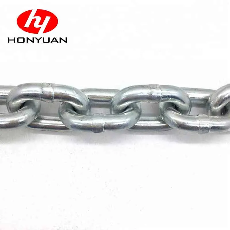 China Manufacturer Electric Galvanized High quality/High cost performance  DIN766 Steel Link Welded Chain