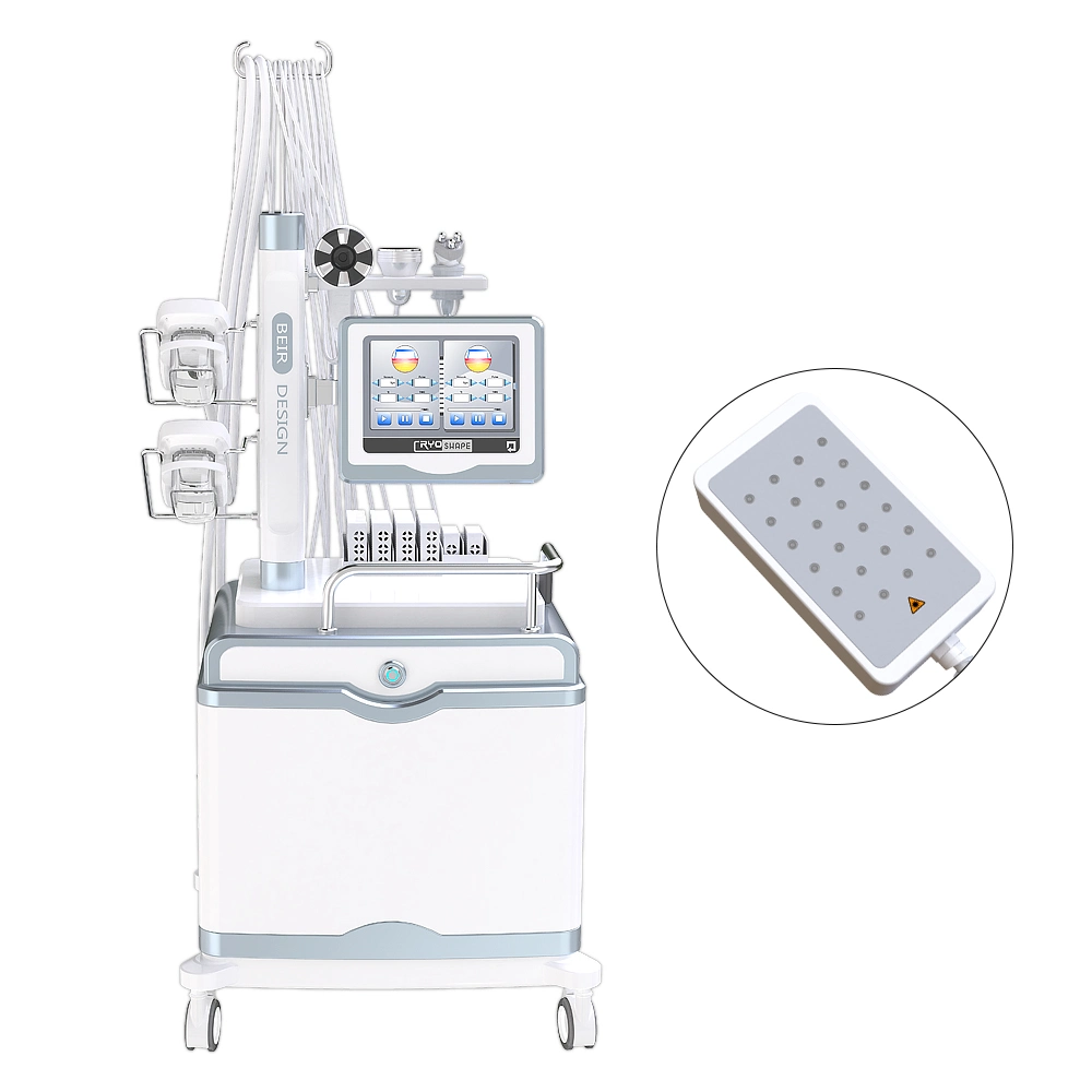 5 in 1 Cryolipolysis Laser Lipo RF Cavitation with Cryo Shockwave Erectile Dysfunction Machine for Pain Relief