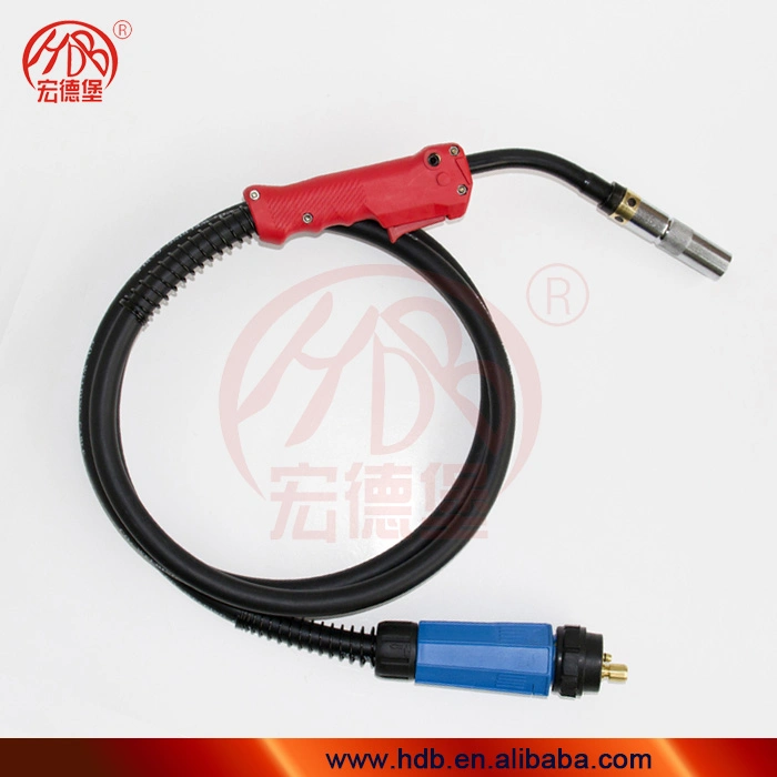 CO2 Gas MIG / Mag Copper Industrial Cable Welding Torch