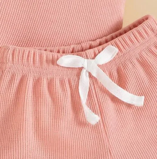 Baby Girl Clothes Cotton Infant Romper Headband Shorts