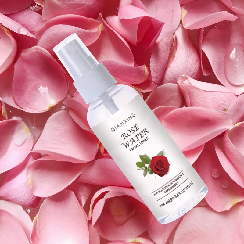 Natürliche Hautpflegeprodukte Feuchtigkeitsspendend Schrumpfende Pore Tender Rose Wasser Tonerspray