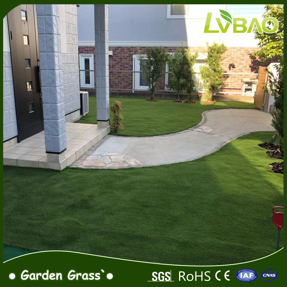 LVBAO Top Outdoor Or Indoor Landscape Artificial Synthetic Garden Fake Lawn Grass Turf for Football Field and Home Decoration