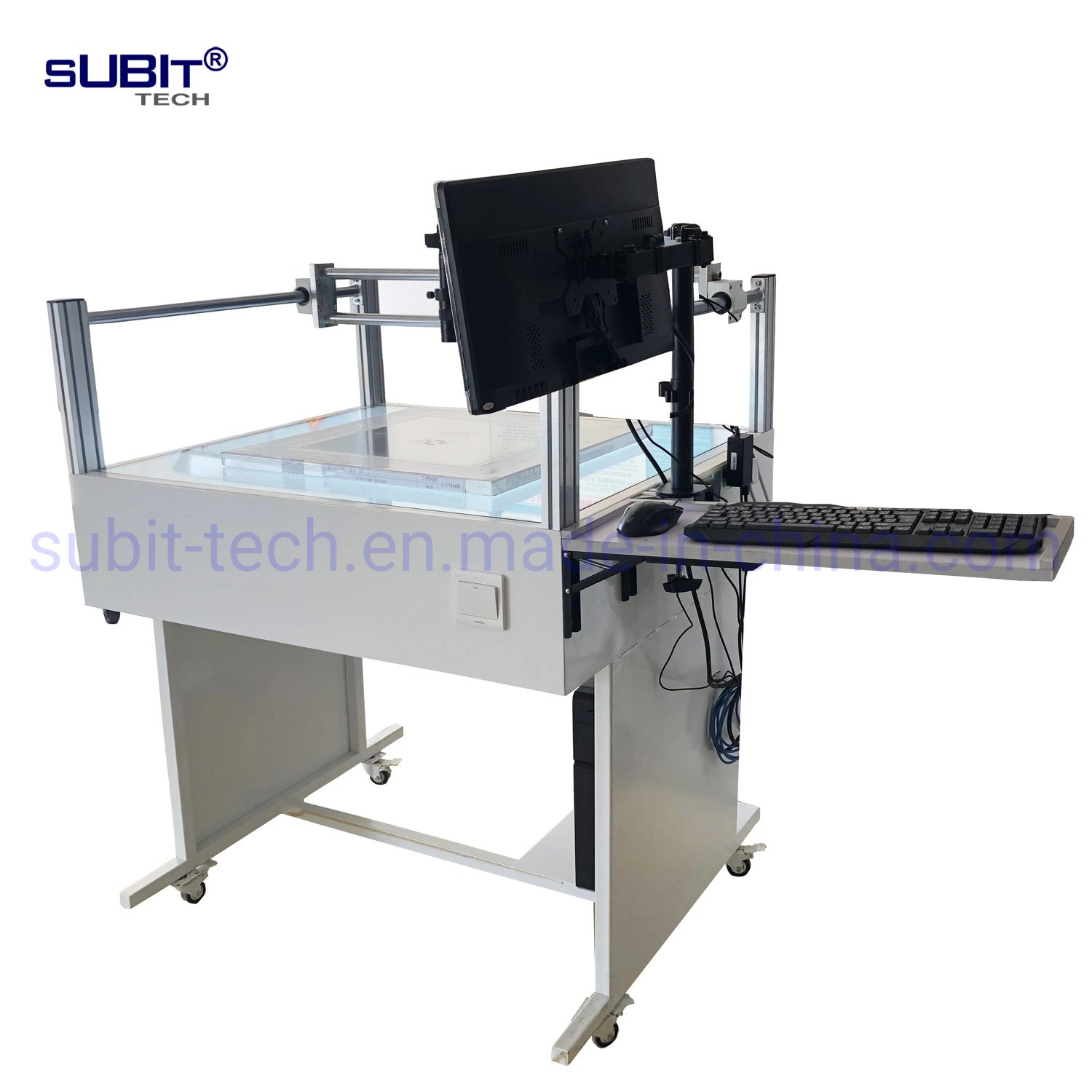 Stahlsieb/Siebdruck/Film Fehler defekt Überprüfung Ausrüstung für Solarzelle/PCB/SMT/Lithium Batttary Drucken