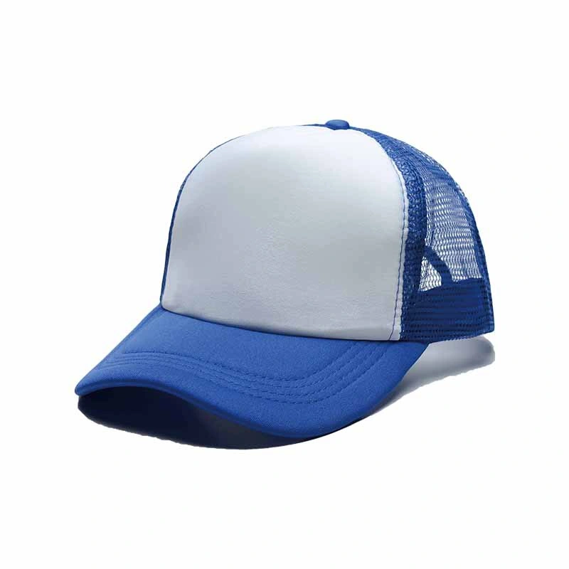 Adults Men&prime; S Trucker Cap China OEM Label High quality/High cost performance  Hats Mesh Polyester Sports Hat