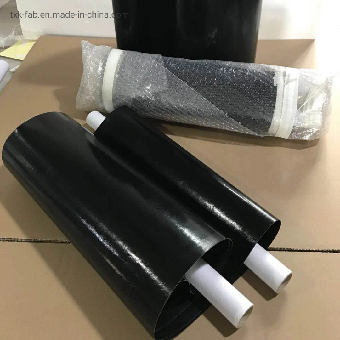 Customized Size Heat Resistant PTFE Coated Fiberglass Fabric for Seamless Fusing Machine Conveyor Belt