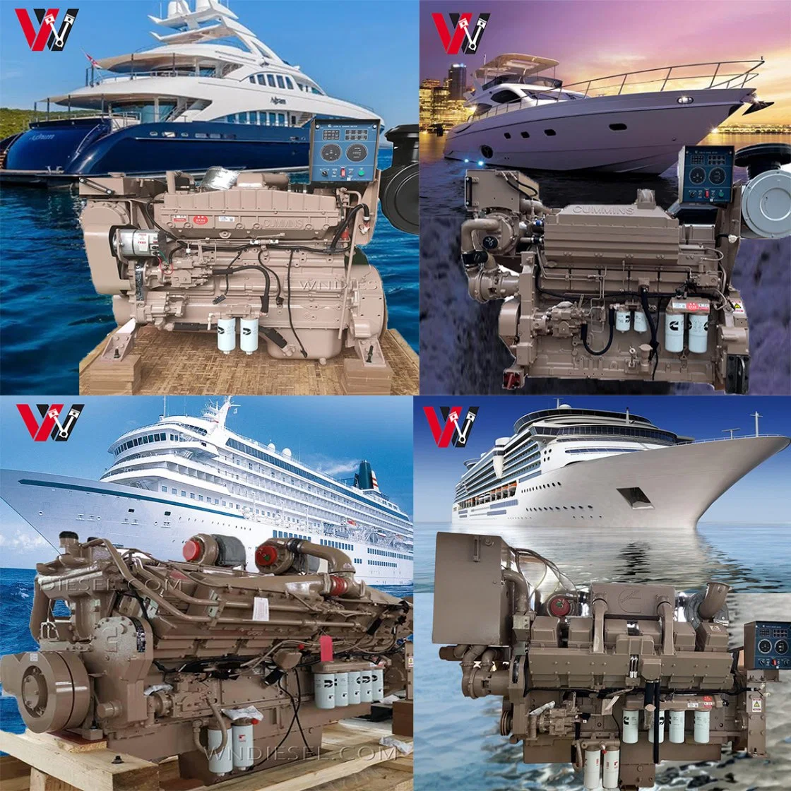 Cummins 6BTA5.9-M, 6CTA8.3-M, Nta855-M, Kta19-M, Kta38-M, Kta50-M Marine Motor für Fisher und Handelsboot