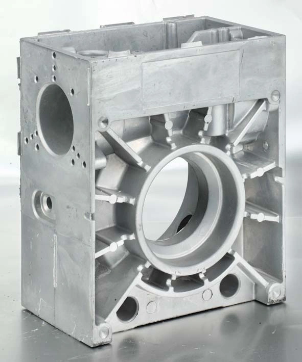 caja de transmisión moldeado a presión de alta presión mecanizado CNC parte con el chorreo de arena