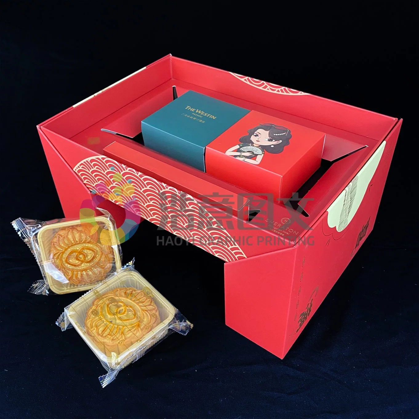 China Wholesale/Supplier Promotion Price Gift Box for Moon Cakes, Wine