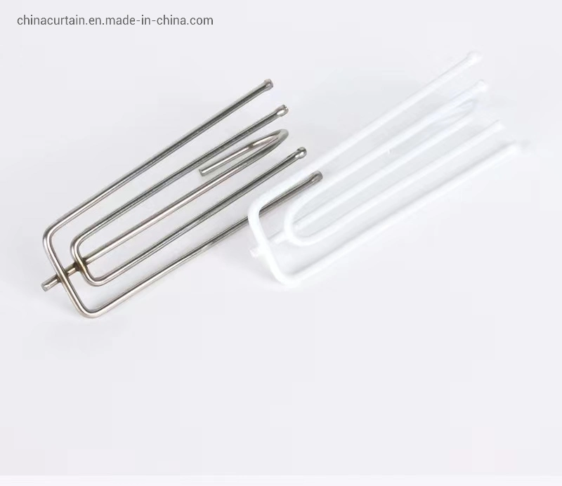 Curtain Hooks Accessories Fork Hooks 150PCS/Set Metal Curtain Hooks