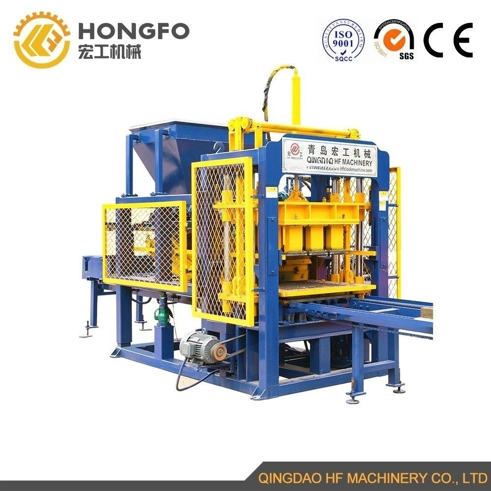 Qt6-15 Environmental Automatic Solid Cinder Fly Ash Sand Block Making Machine Manufacturer