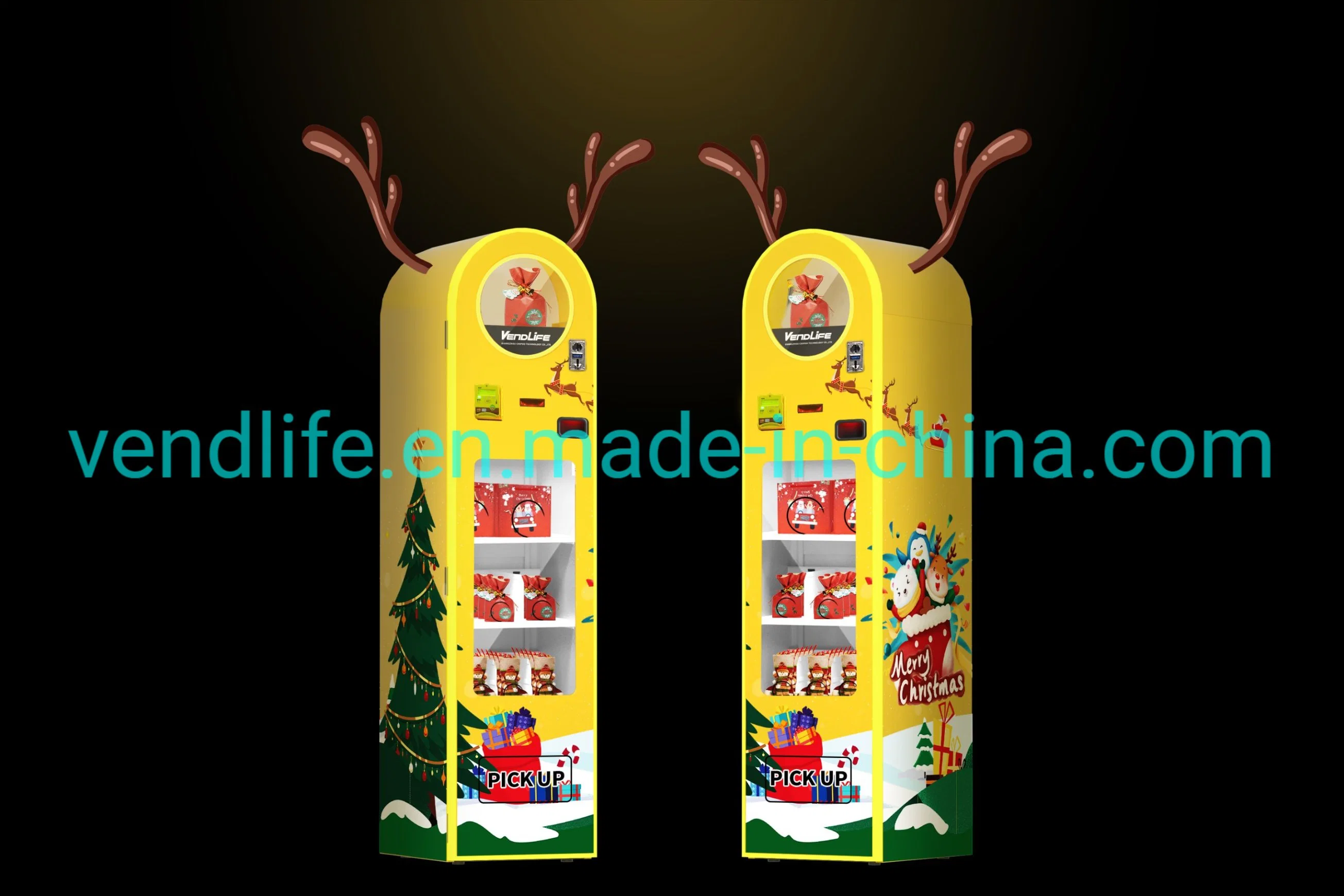 China Navidad saludable snacks máquina expendedora máquina de alimentos máquina expendedora bebidas Máquina