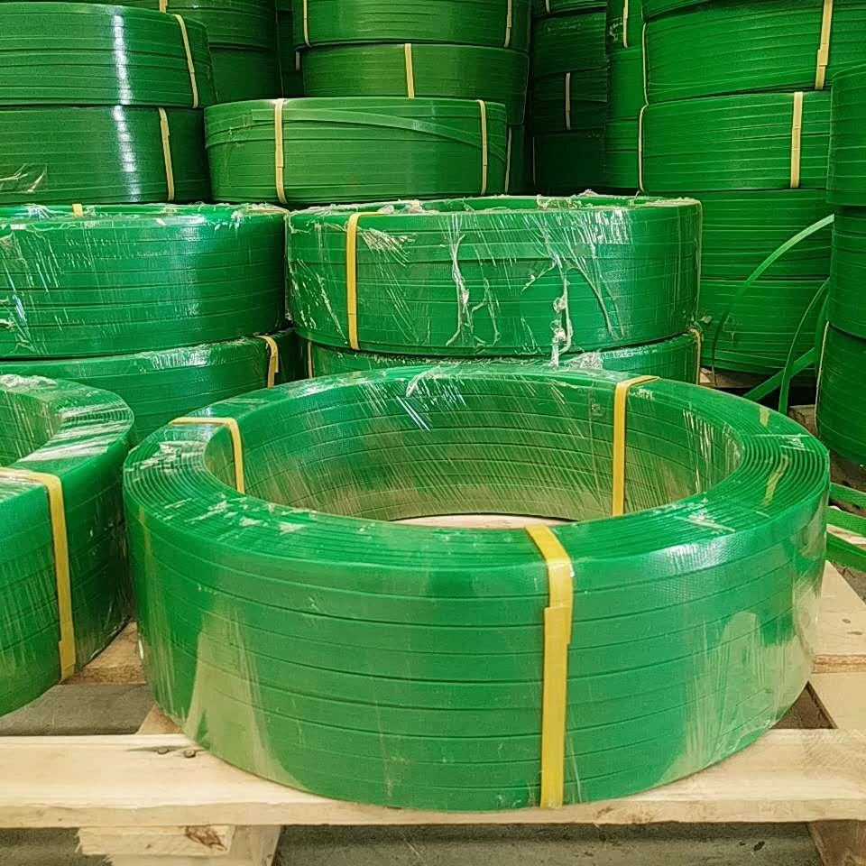 Polyester Polyethylen Band Green Pet Kunststoff Stahl Verpackung Gürtel Band