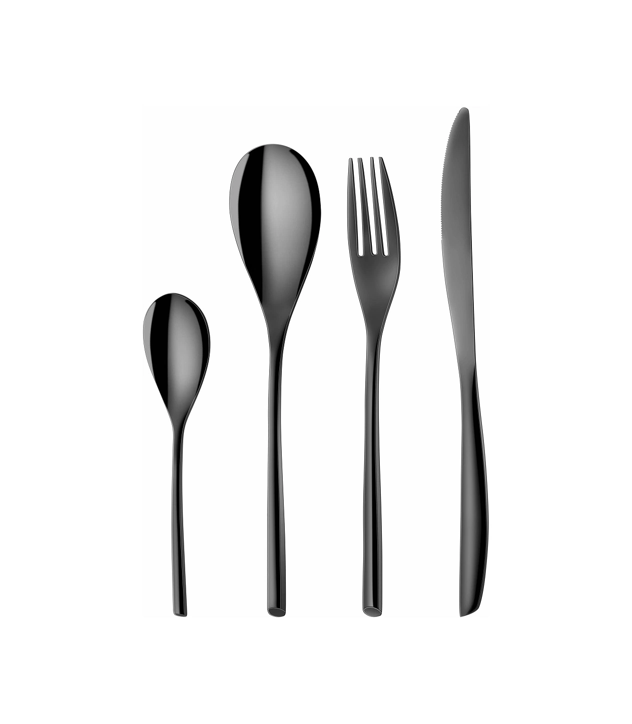 Couteau, cuillère et fourchette en acier inoxydable Couverts/Vaisselle