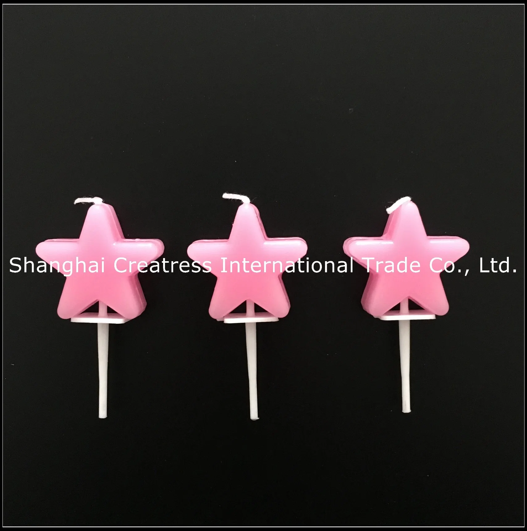 Brc Approved Factory Pink Star Shaped Candle Company Supplier