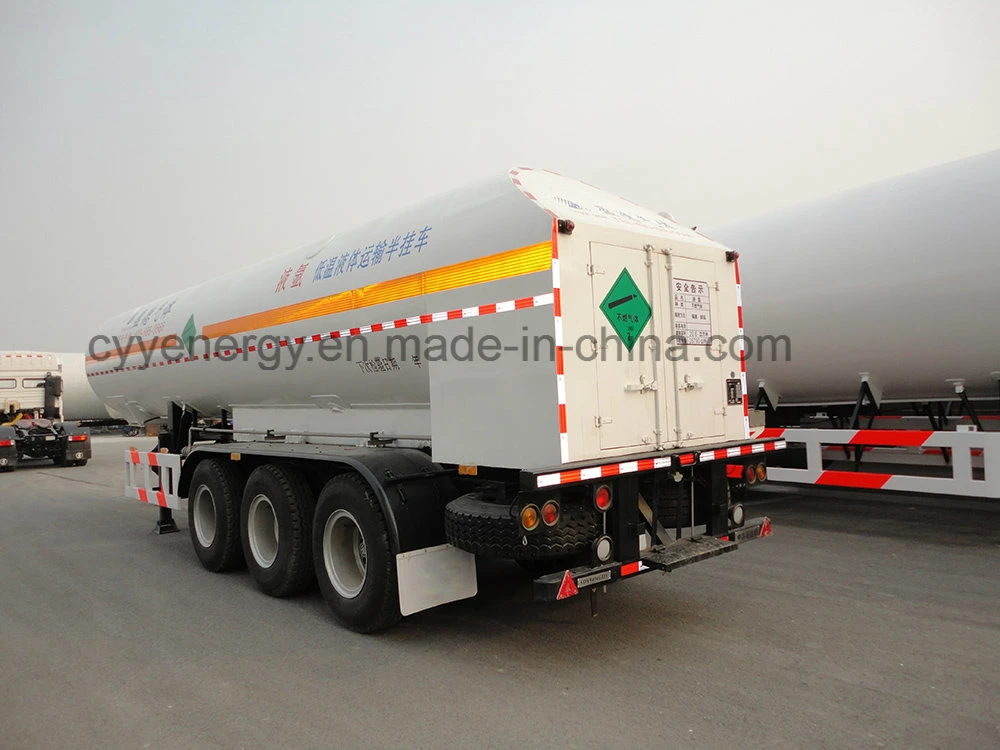 China 2015 Tanker LNG Lox Lin Lar Semi Trailer with ASME GB Standards