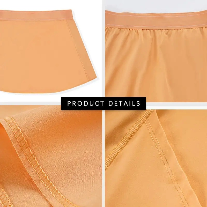 Wholesale/Supplier Clothing Tennis Skirts High Waist 2 in 1 Golf Skort Cool Touch Quick Dry Sports Gym Wear Skirt OEM Women Sportswear