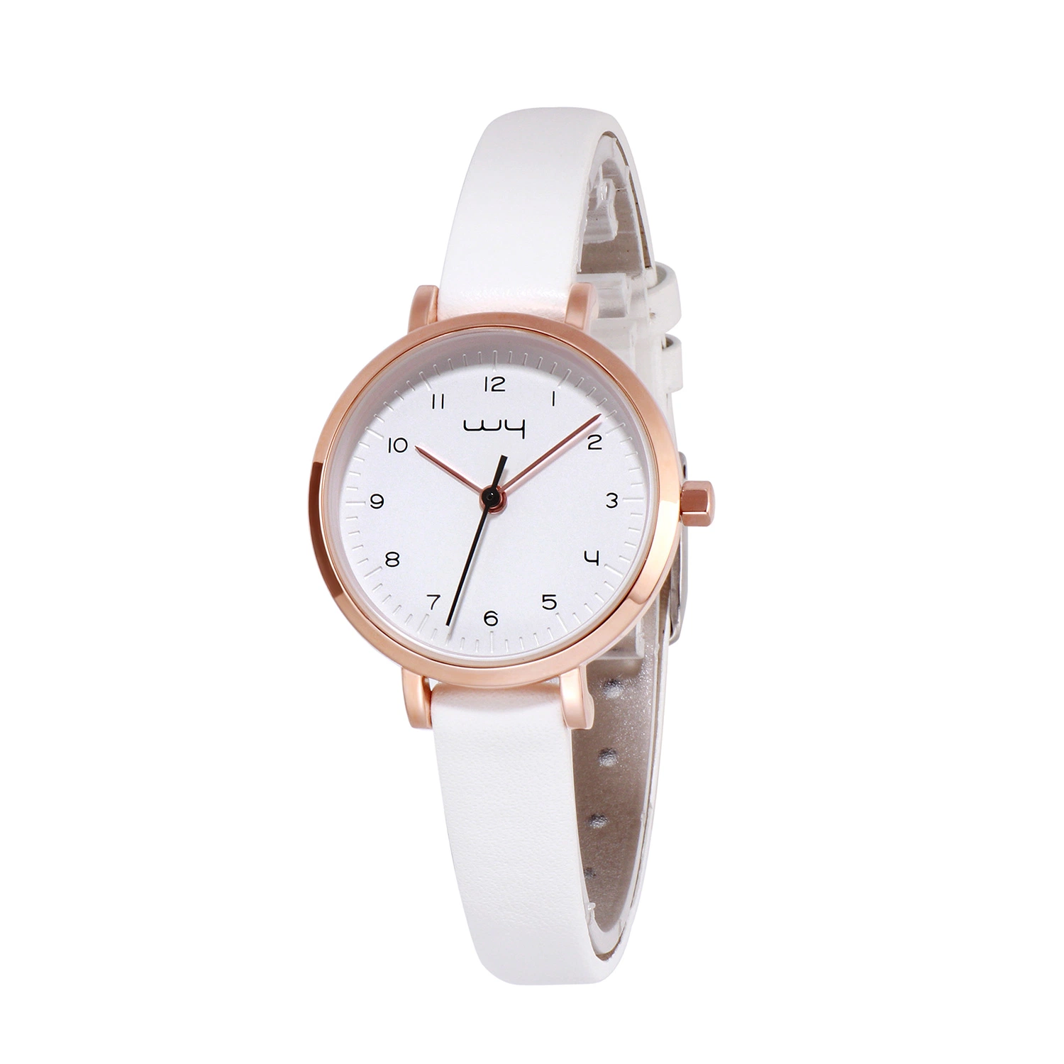 Fashion Clock Wholesale/Supplier Leather Strap Quartz Ladies Wrist Watch Wy-163