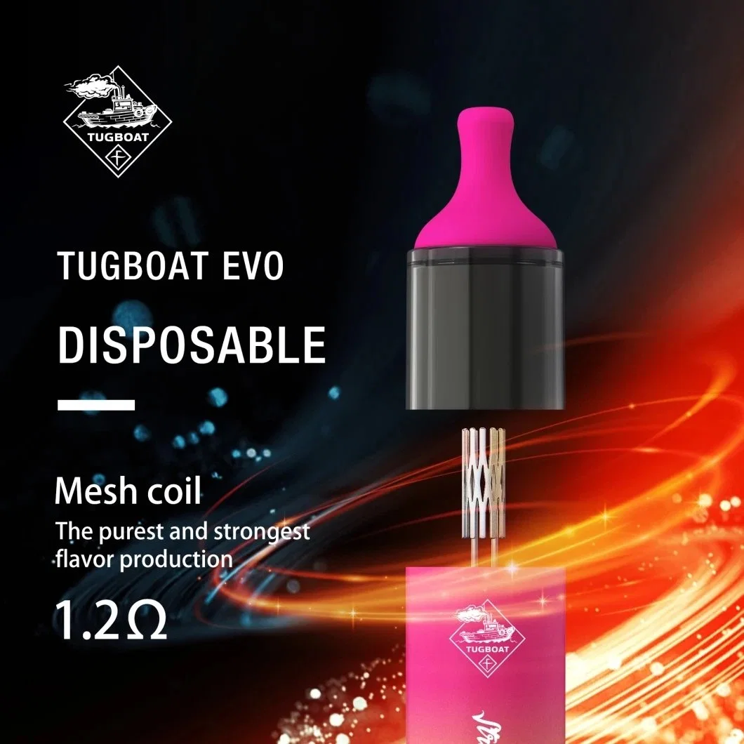 Zbood Customize Tugboat Evo 4500 Puffs Air Glow Price System Ae Bar Igets Kubik Vimto Electronic Cigarette