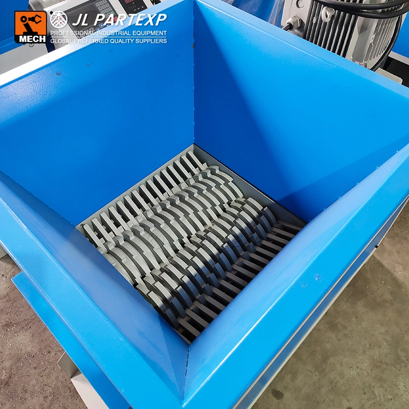 Small Large Waste Shredding Machine for Industrial Home Waste Crush PVC Plastic Metal Rubber Leather Tyre