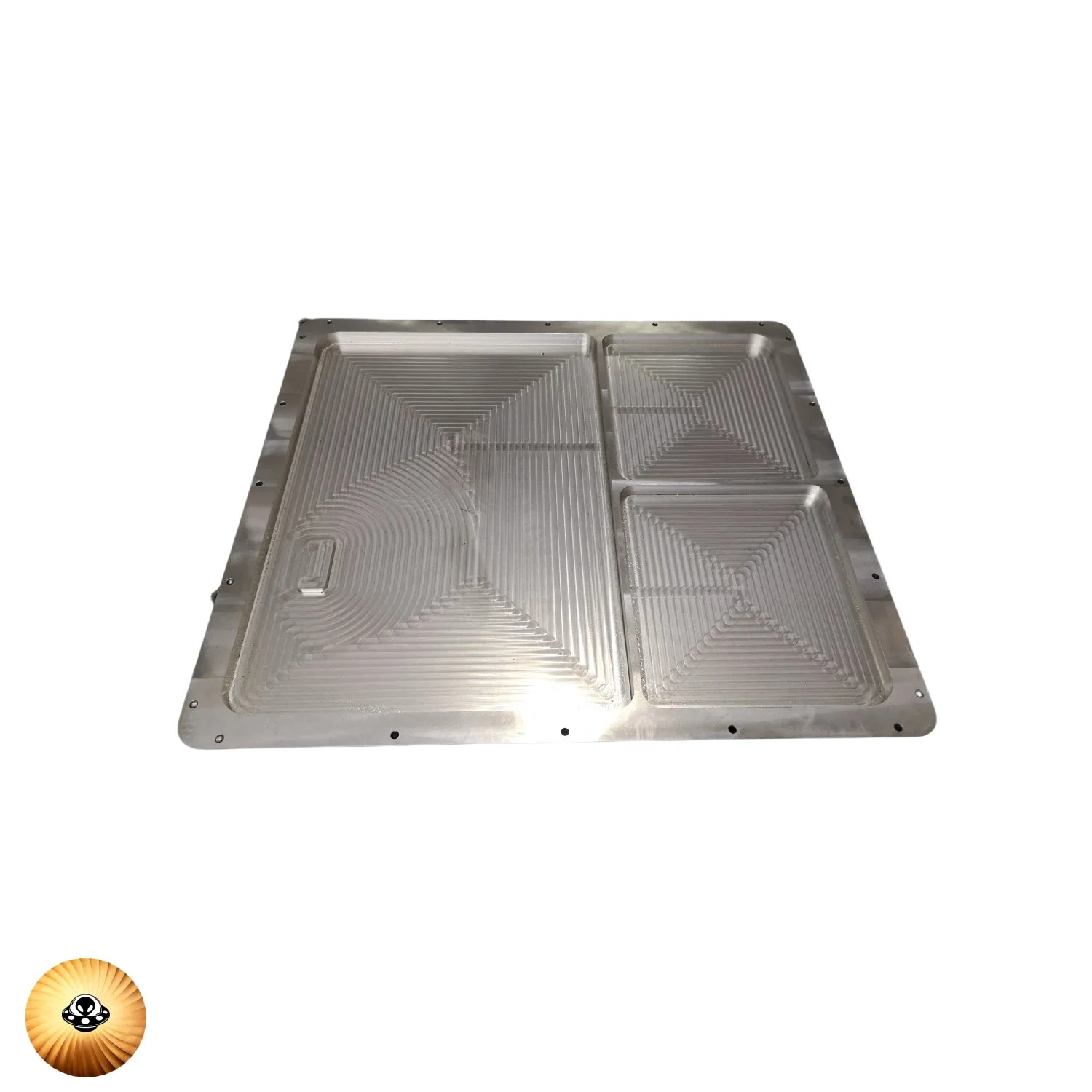 OEM/ODM CNC Aluminum Box Cover Precision Machining Chamber Top Cover Fabrication