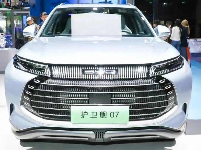 2023 novo automóvel BYD Frigate 07 DM-I Plug-in Hybrid SUV Veículo elétrico SUV de alta velocidade para automóveis de longa distância Bateria de longa duração novo veículo barato de energia