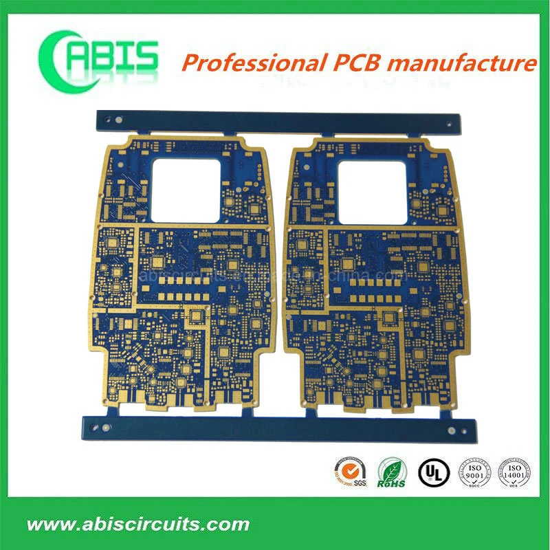 Blue Resist White Legend Multilayer PCB Board Design