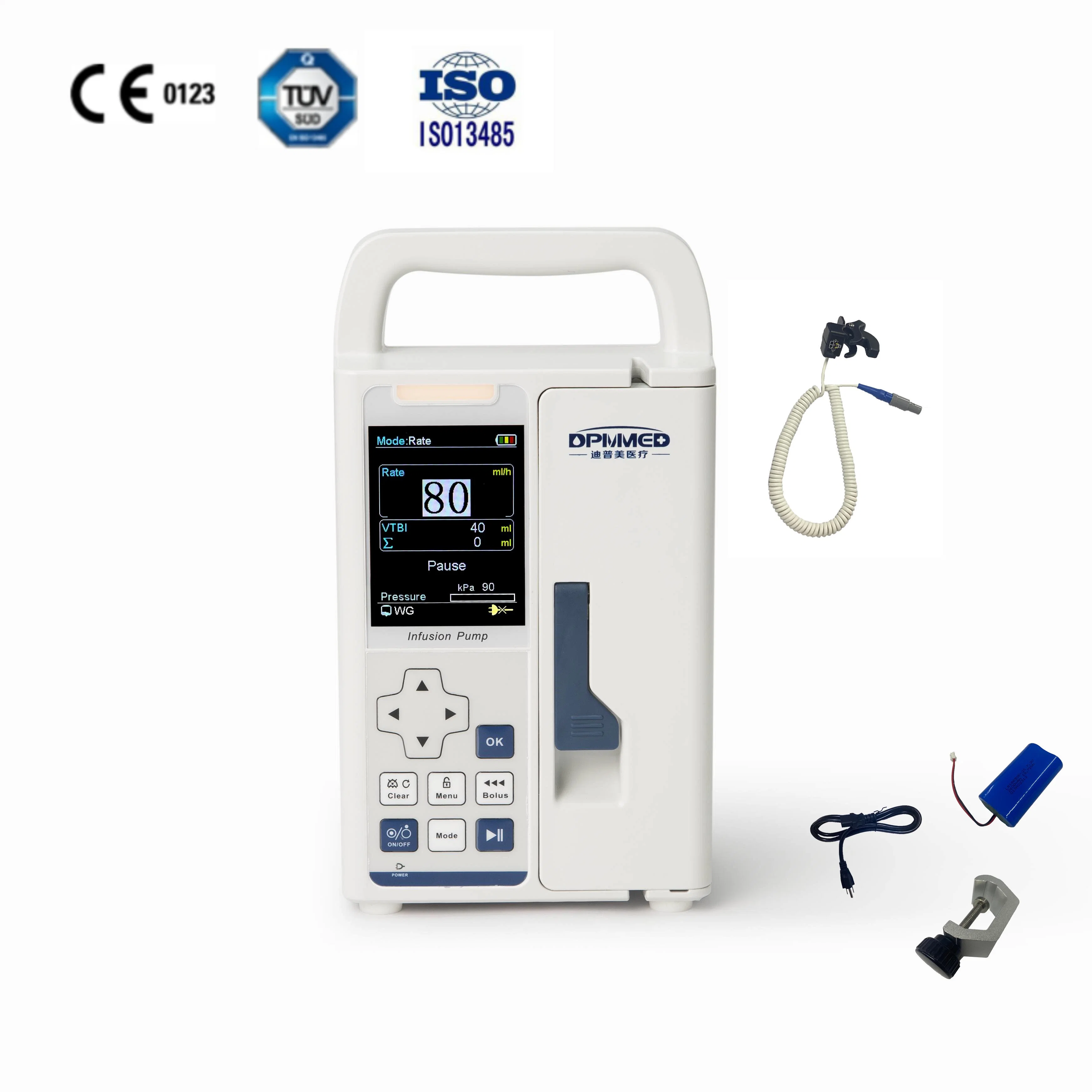 Easy Use Style Portable Medical Electric Portable Infusion Pump Supplier for Hospital