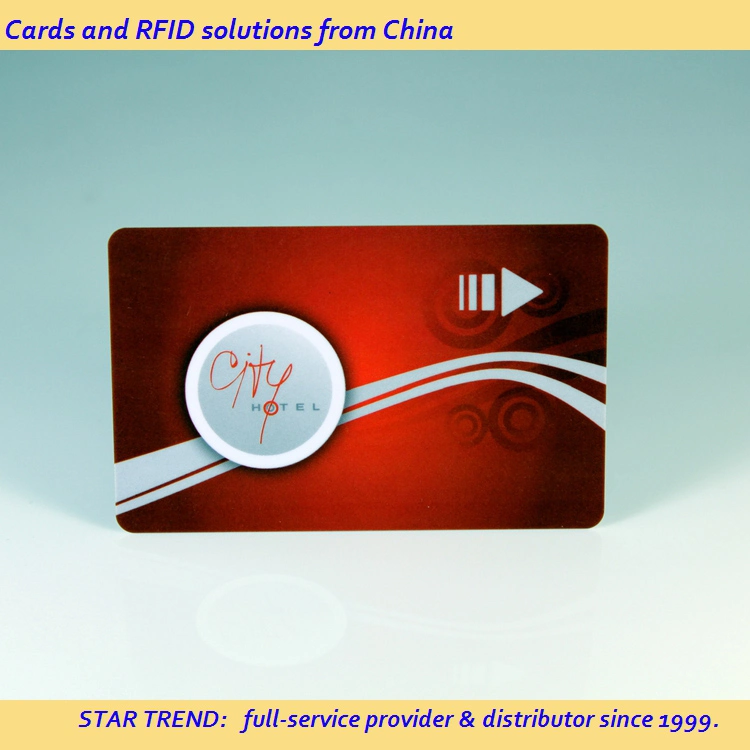 Großer Rabatt! ! ! RFID Chip Card RFID Tag Kunststoff PVC-Karte Türschloss mit gutem Druck