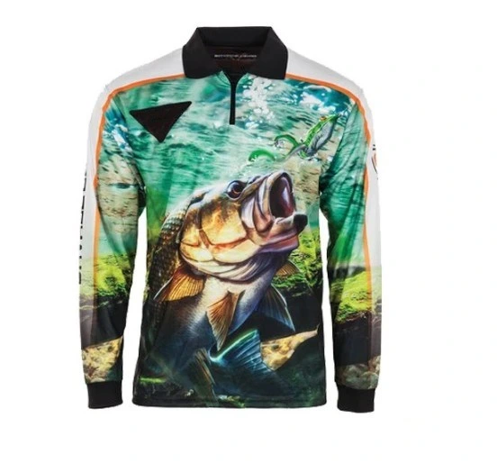 Sublimation Anti-UV Quick Dry Breathable Fishing Sportswear