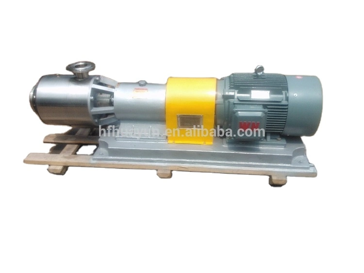 High Speed Shear Mixer Emulsifier Pump Stainless Steel Inline Mix Homogenizer