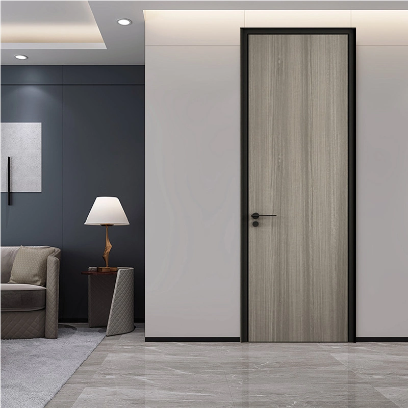 WPC Door Waterproof Eco-Friendly Israel Wooden Plastic Hollow Door