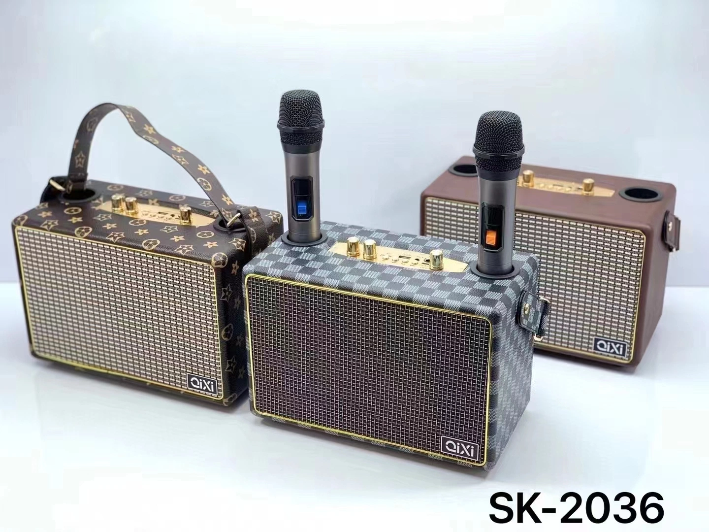 Sk-2036 Wireless Microphone, Karaoke Sound Microphone, Duet Choir, Bluetooth Speaker, Mobile Phone, Wireless Microphone