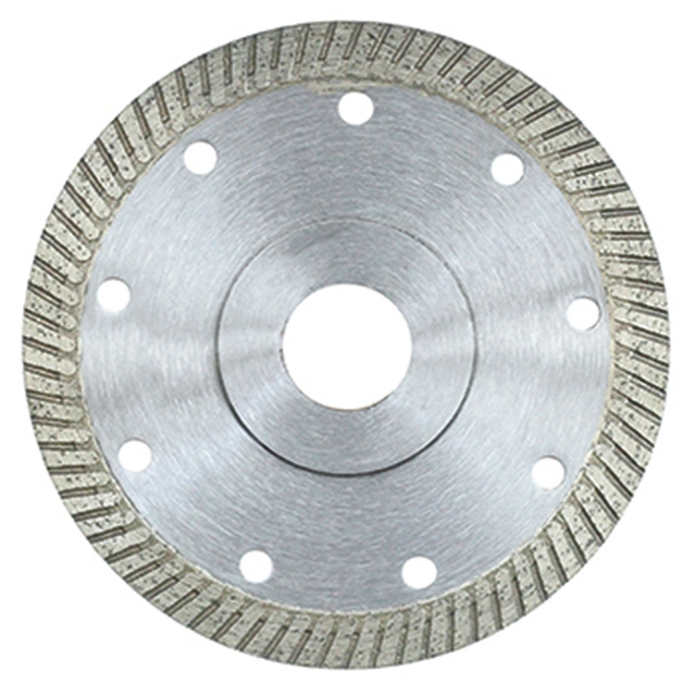 Wet Cutting Type Hot Press Slim Turbo Diamond Saw Blade for Ceramic Porcelain Marble Granite Tile